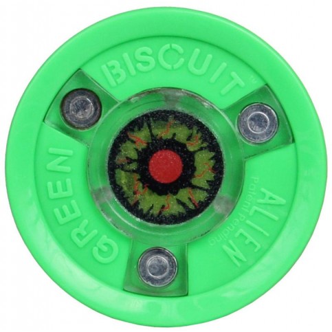 Tréninkový off-ice puk Green Biscuit Alien