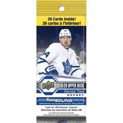 Hokejové karty Upper Deck 2019-20 Series Two Fat Pack