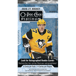 2020-21 UD O-Pee-Chee Platinum Hockey Hobby Balíček