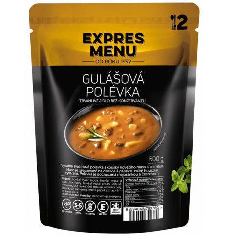 Gulášová polévka 600g (2 porce)